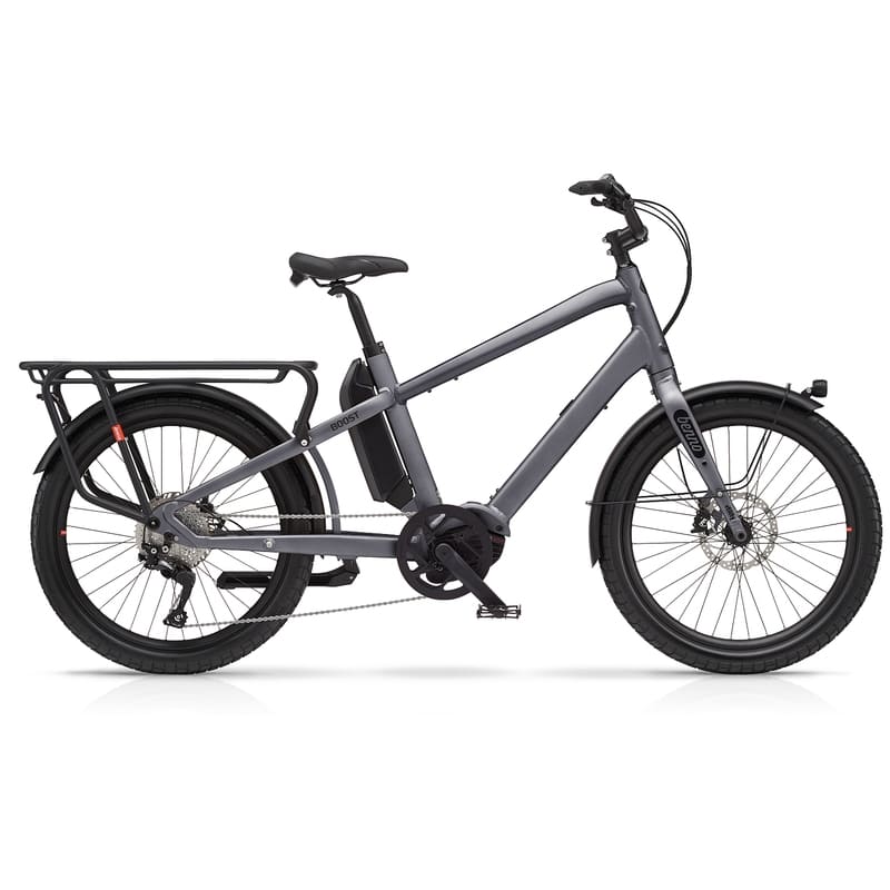 Benno Bikes BOOST E 10D CX - 24" Cargo E-Bike - 2025 - Anthracite Gray
