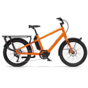 Benno Bikes BOOST E 10D CX - 24" Cargo E-Bike - 2025 - Neon Orange