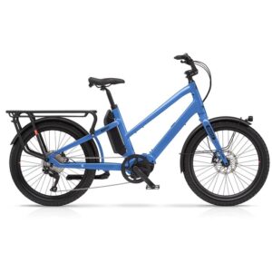 Benno Bikes BOOST E 10D CX - 24" Damen Cargo E-Bike - 2025 - Machine Blue