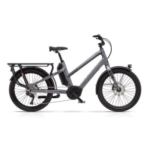 Benno Bikes BOOST E 10D Performance - 24" Damen Cargo E-Bike - 2025 - Anthracite Gray