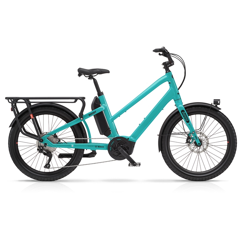 E-Bike Benno Bikes BOOST E 10D Performance - 24" Damen Cargo - 2025 - Aqua Green