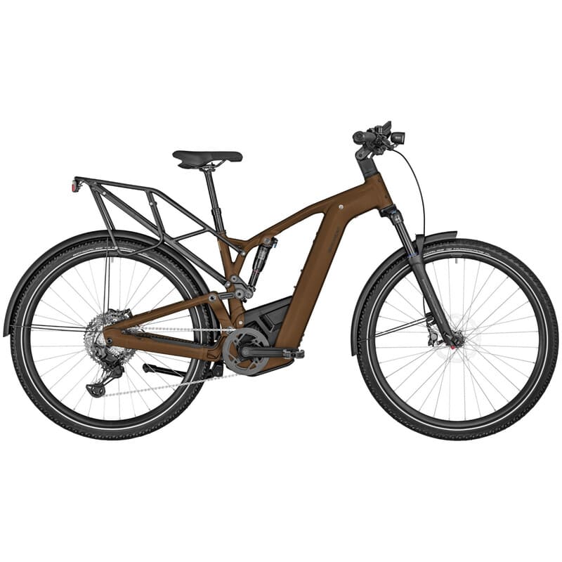 E-Bike Trekking Bergamont E-HORIZON FS ELITE - Herren SUV - matt dark brown