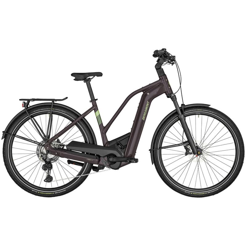 E-Bike Trekking Bergamont E-HORIZON PREMIUM EXPERT LADY - Damen - shiny cassis red