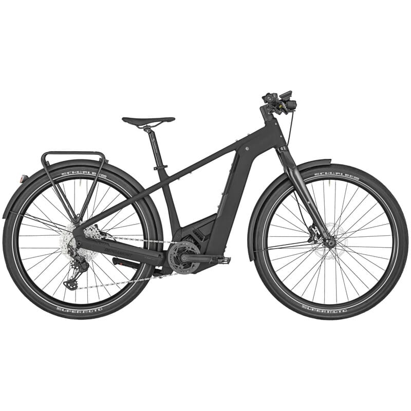 E-Bike Trekking Bergamont E-REVOX ELITE RIGID EQ - matt black