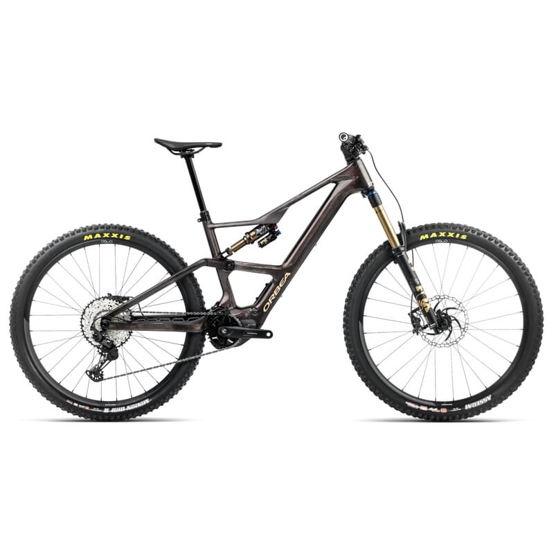 Orbea RISE LT M10 E-Mountainbike 2025 Cosmic Carbon View - Golden Sand (gloss)