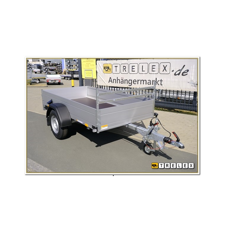 Tieflader gebremst einachsig Saris MC 255