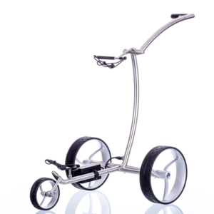 Trendgolf ElektroTrolley walker Modell 2025 Edelstahl, poliert