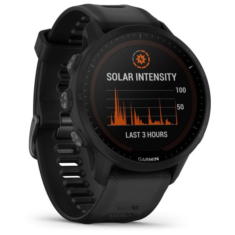 Garmin Forerunner 955 Sportuhren Solar GPS Smartwatch - schwarz