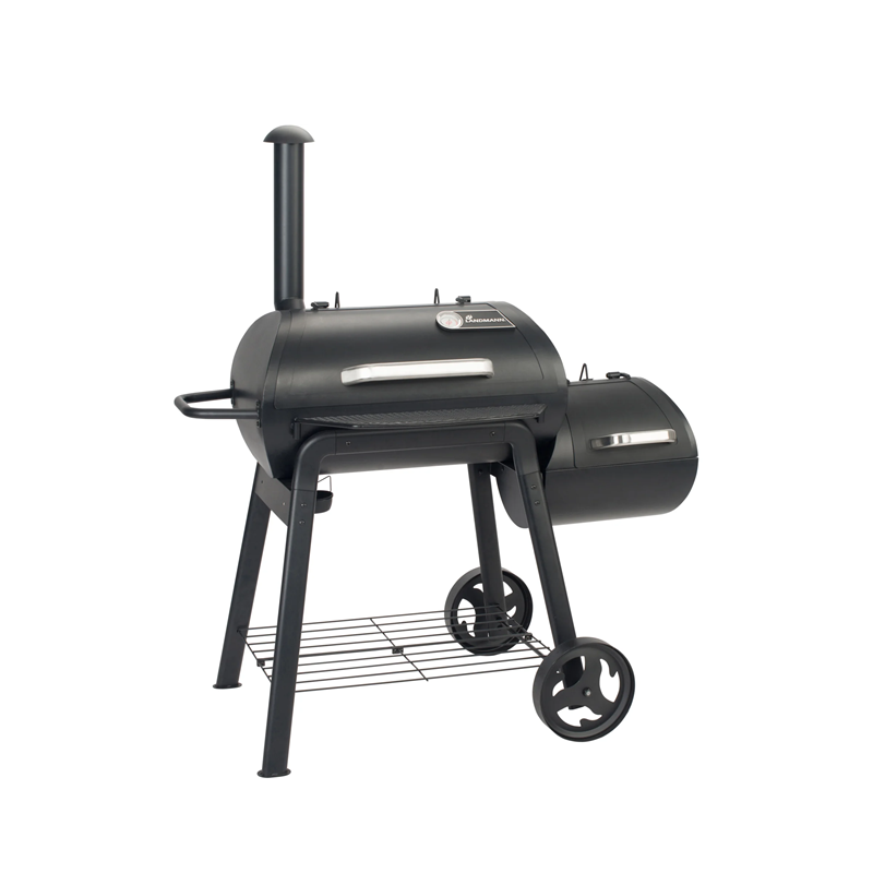 Landmann Holzkohlegrill Smoker Vinson 300 Schwarz