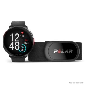 Polar Vantage V3 HR GPS Sportuhren Multisport Uhr + H10 Sensor - Night Black