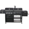 Smoker El Fuego Kombigrill Arizona 3 Brenner und Seitenbrenner Schwarz