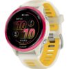 Sportuhren Garmin Forerunner 570 GPS Smartwatch - 42mm - Bone/Himbeerrot