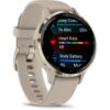 Sportuhren Garmin Venu 3S GPS Smartwatch - french gray/softgold