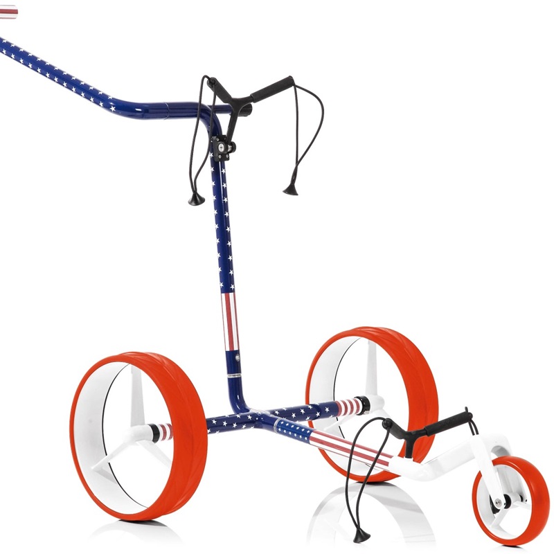 Trolleys JuCad USA 3rädrig Sonderedition Carbon